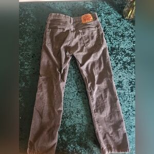 Levi's Charcoal Skater Corduroy Pants